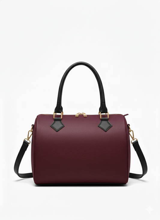 NOVIN HAND BAG ( MAHROON )