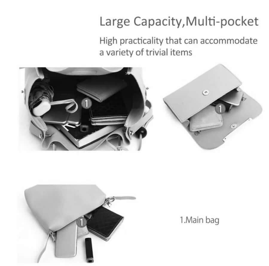 ALEXA 3 PCS GREY - carryo.pk