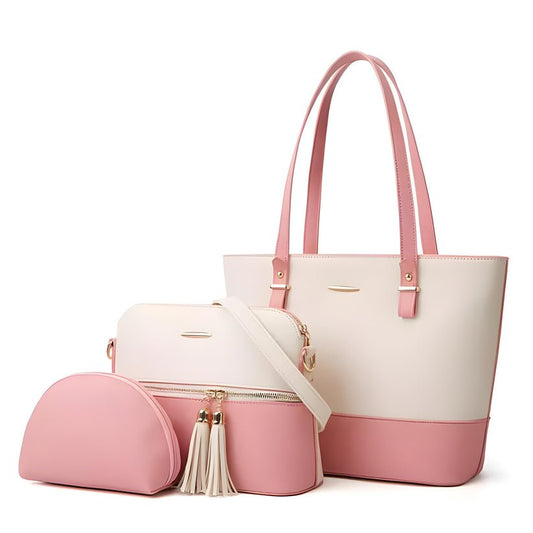 JOCOSE 3 PIECE WHITE & PINK - carryo.pk